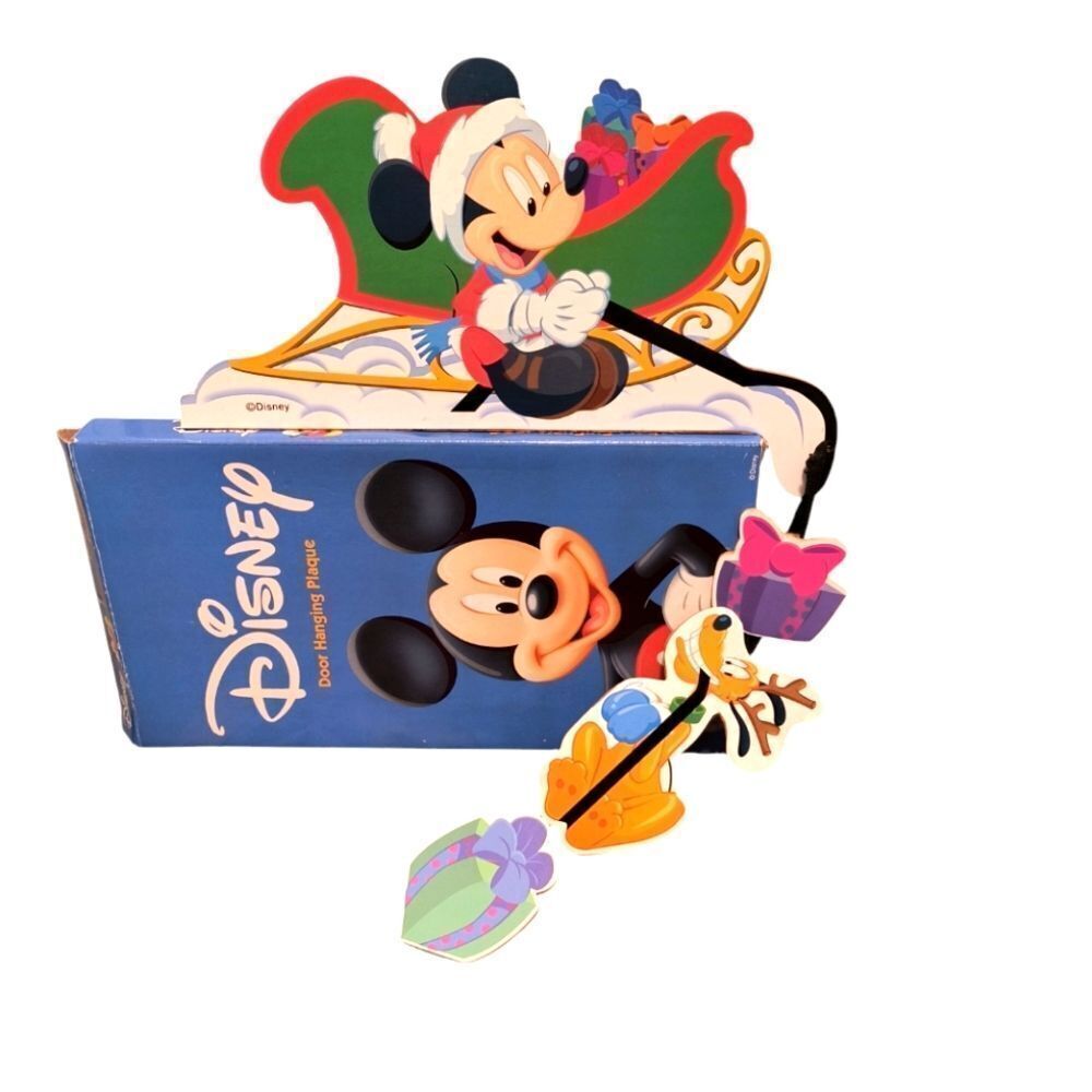 Disney Christmas Door Hanging Plaque